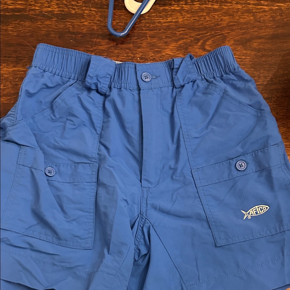 AFTCO Men's Cargo Shorts in Bold Blue